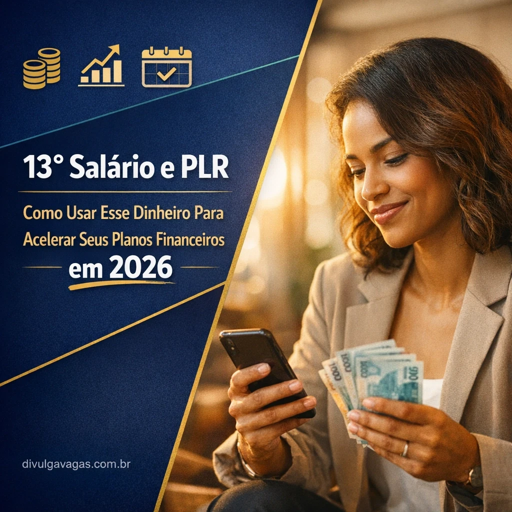 13º Salário e PLR: Como Usar Esse Dinheiro Para Acelerar Seus Planos Financeiros em 2026