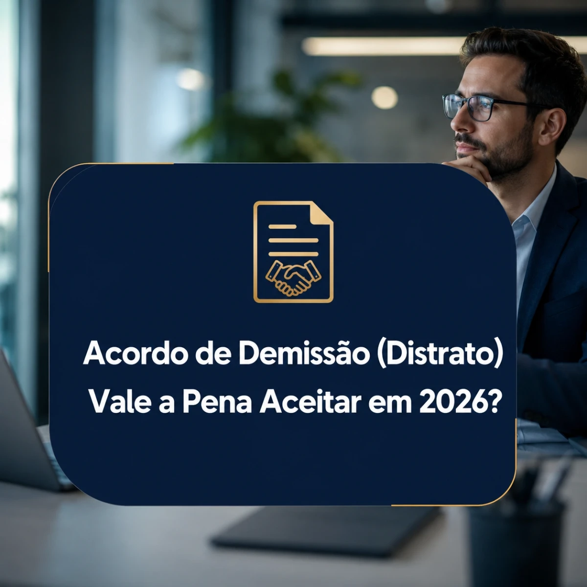 Acordo de Demissão (Distrato): Vale a Pena Aceitar em 2026?
