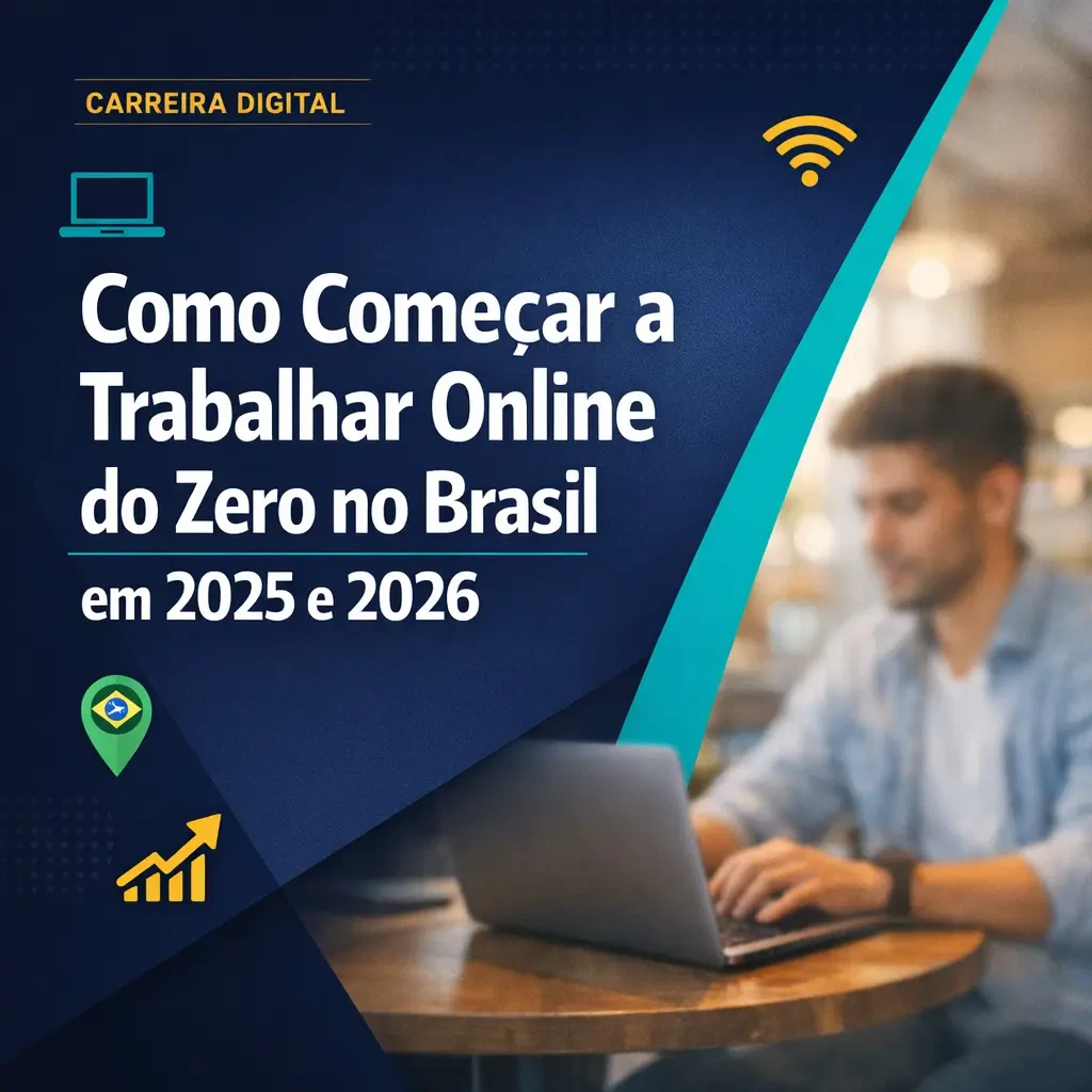 Como Começar a Trabalhar Online do Zero no Brasil em 2025 e 2026