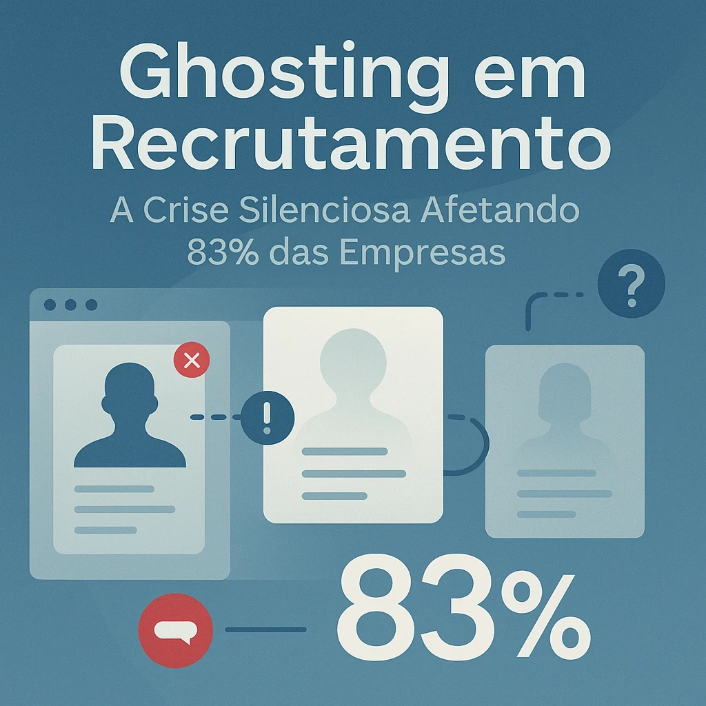 Ghosting em Recrutamento: A Crise Silenciosa Afetando 83% das Empresas
